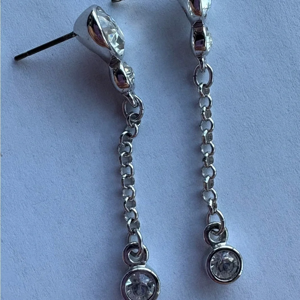Silver Drop Earrings